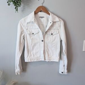 Citizens Of Humanity White Denim Jacket